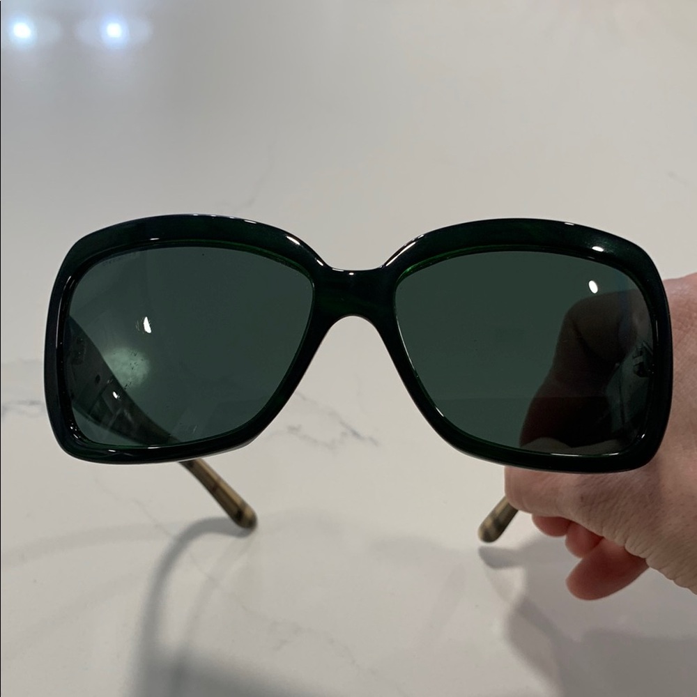 Burberry green plaid Sunglasses - Picture 5 of 5